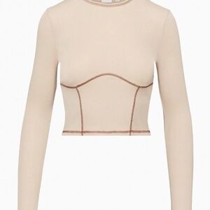 Sunday Best Long Sleeve Cream Top